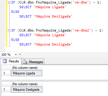 SQL Server - Como verificar se a máquina está ligada check computer server is online ping 2